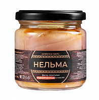 Нельма подкопченная филе-ломтики в масле