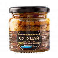 Сугудай из омуля филе-ломтики в масле