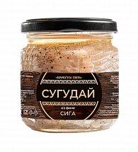 Сугудай из сига филе-ломтики в масле