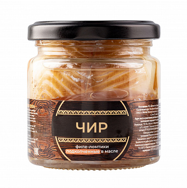 картинка Чир подкопченый филе-ломтики в масле